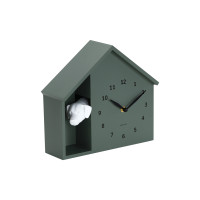 Nástenné hodiny Peeking Doggy Karlsson KA6097GR, 25cm